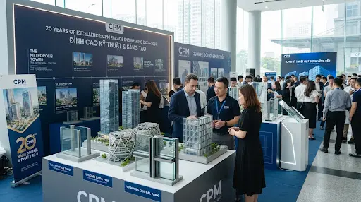 Kỷ niệm 20 năm thành lập CPM: Hai thập kỷ kiến tạo vỏ bao che cao ốc Việt Nam