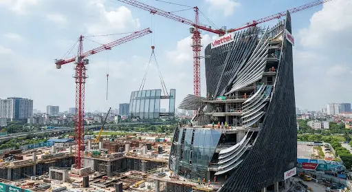 Viettel Complex: Khởi động thi công hệ kính khổ lớn & lam nhôm khí động học