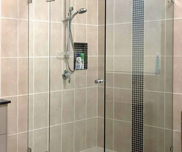 Glass shower enclosures