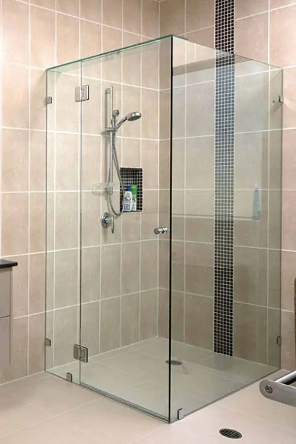 Glass shower enclosures