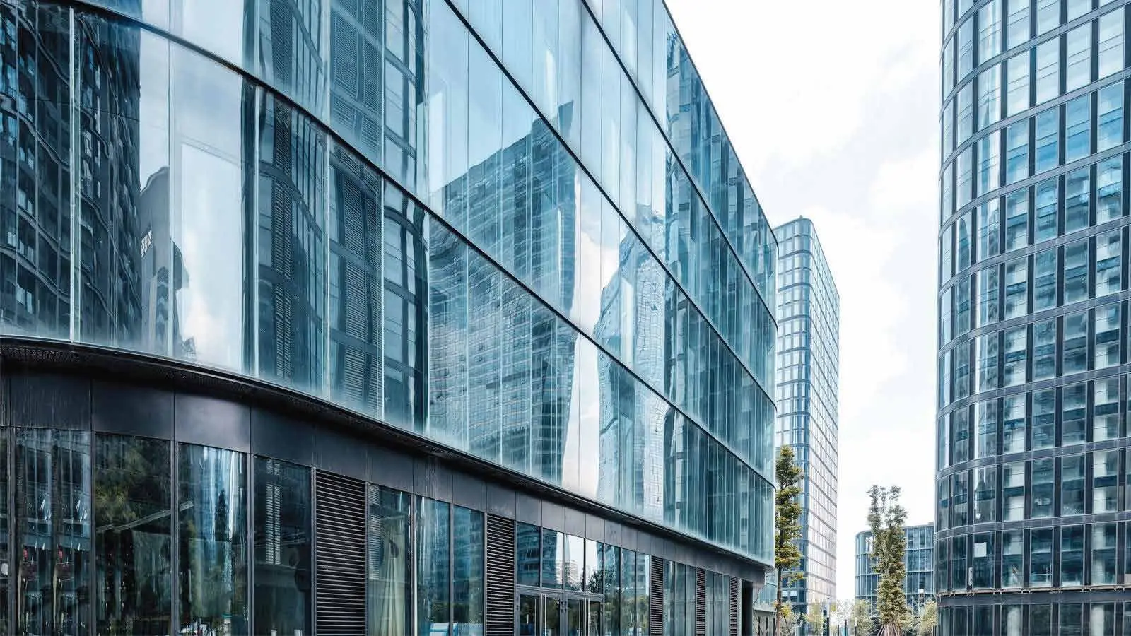 Unitized Aluminium & Glass Façade System