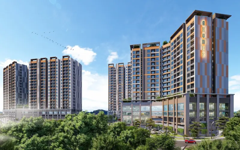 Nhà ở xã hội Đồi Ngân Hàng — góc 2