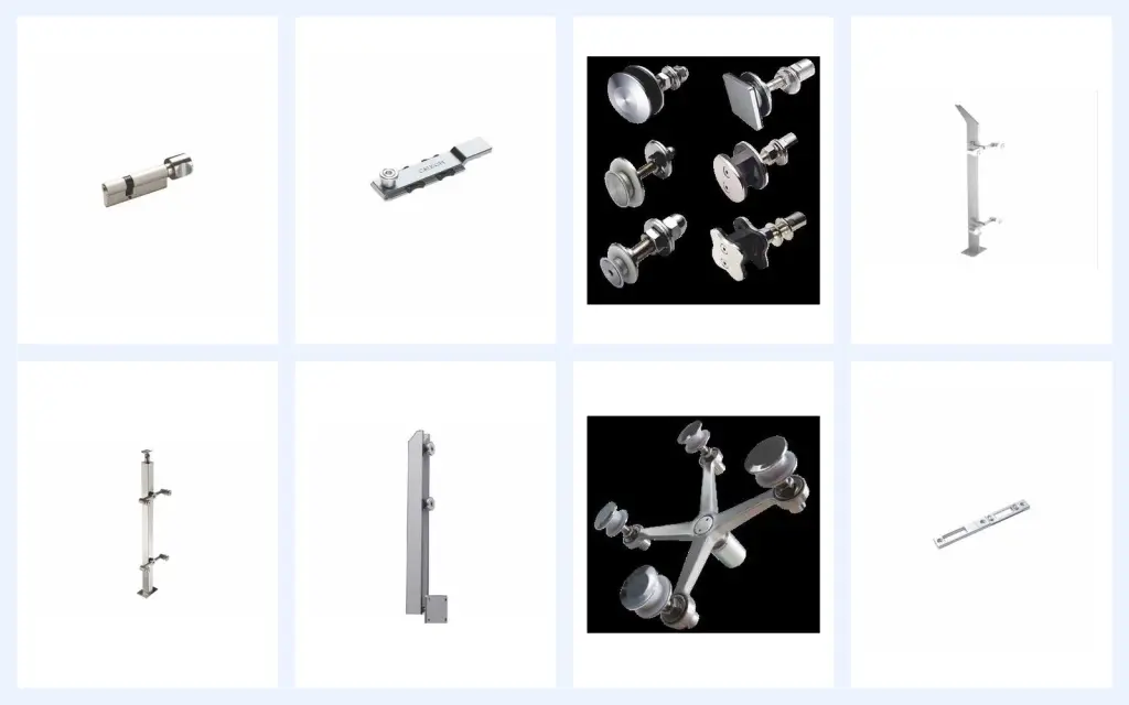 Complete Aluminium & Glass Hardware