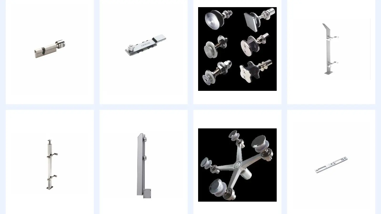 Complete Aluminium & Glass Hardware