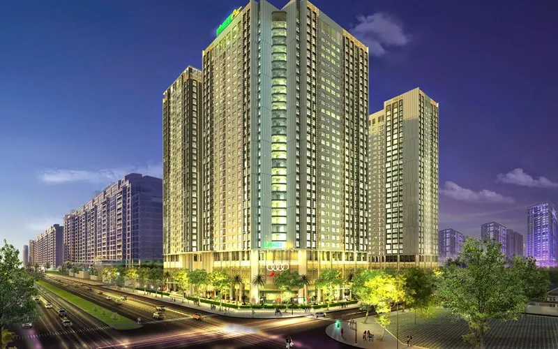 Công trình EcoGreen City — CPM thi công nhôm kính