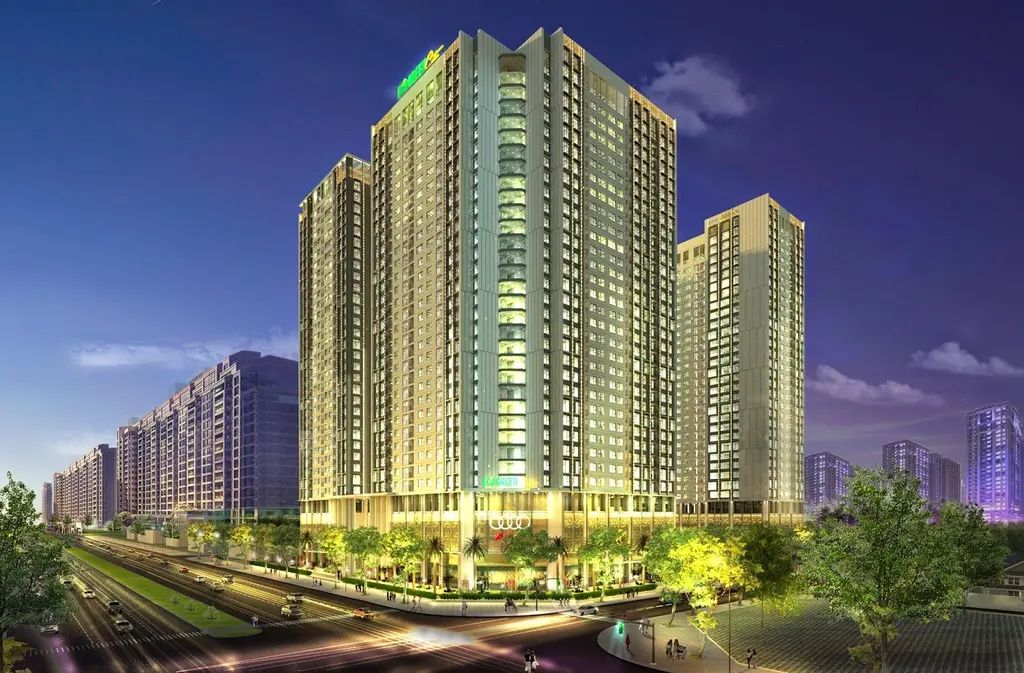 Công trình EcoGreen City — CPM thi công nhôm kính
