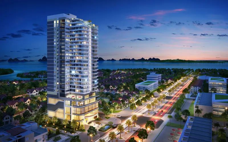 Công trình Khách sạn Condotel Hạ Long — CPM thi công nhôm kính