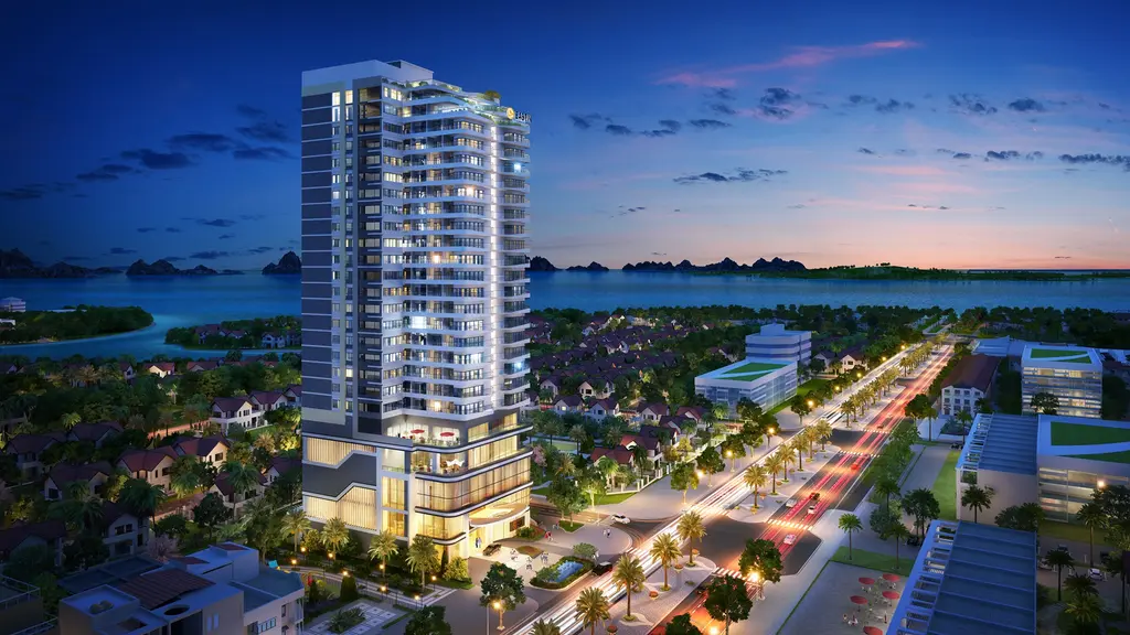 Công trình Khách sạn Condotel Hạ Long — CPM thi công nhôm kính