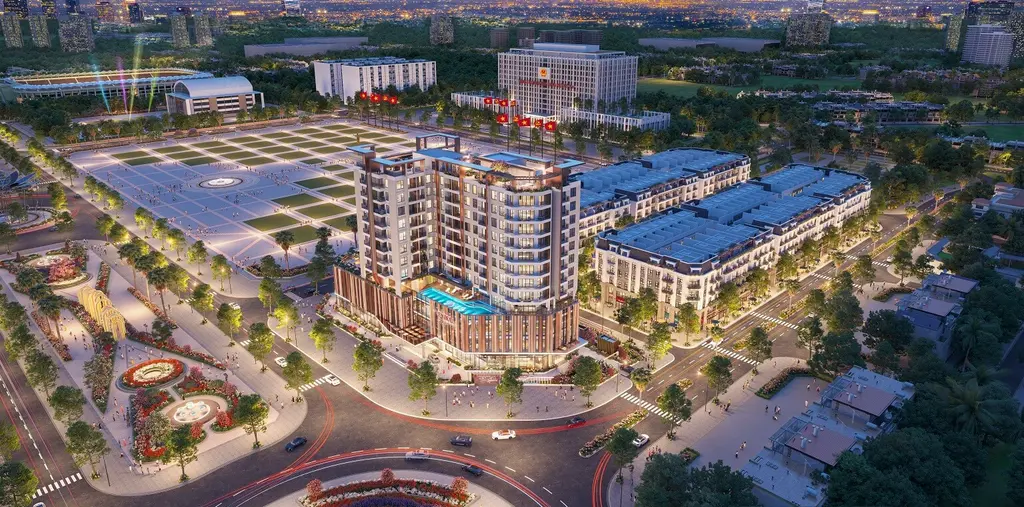 Công trình Khu đô thị Nam Thái — CPM thi công nhôm kính