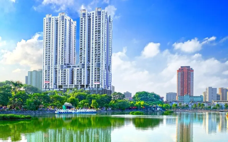 Công trình New Skyline — CPM thi công nhôm kính