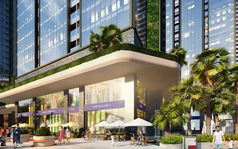 Công trình Sunshine Sky City — CPM thi công nhôm kính