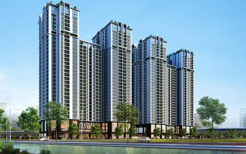 Công trình Tổ hợp Đại Kim — CPM thi công nhôm kính