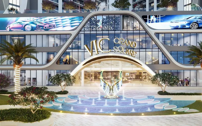 Công trình VIC Grand Square — CPM thi công nhôm kính