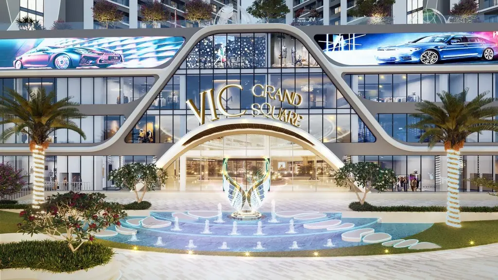 Công trình VIC Grand Square — CPM thi công nhôm kính