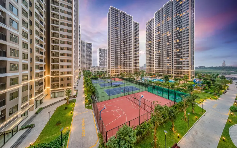 Công trình Vinhomes Smart City — CPM thi công nhôm kính