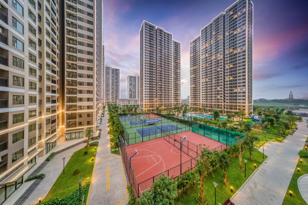 Công trình Vinhomes Smart City — CPM thi công nhôm kính